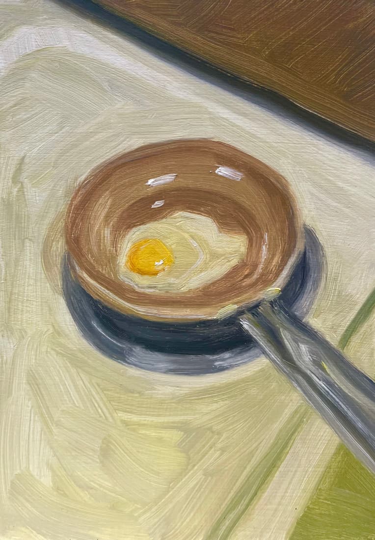 Dorm fried egg